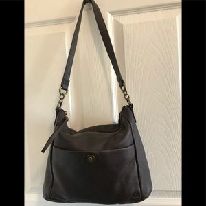 ELLIOTT LUCCA Pebbled Leather Shoulder Bag